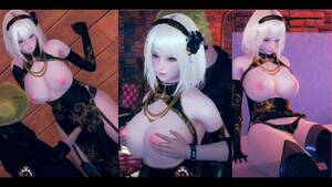 huge boobs anime video game - hentai Game Ai Shoujyo ã€‘big Tits Blonde China Dress Girl is Rubbed Boobs.  and Sex. (Anime 3DCGvideo - Pornhub.com