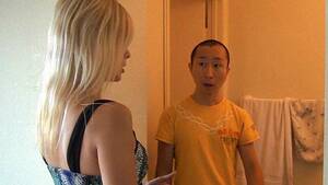 asian guy with blonde - Blonde Milf & Asian guy - HD Porn
