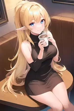 hot elf hentai - Hot Coffee Elf free hentai porno, xxx comics, rule34 nude art at  HentaiLib.net