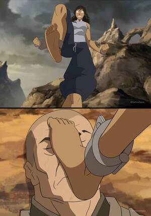 Korra Foot Porn - Now we know what a Quentin Tarantino Korra would look like [Venturatheace]  : r/legendofkorra