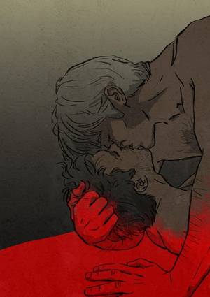 Murder Porn Drawings - hannigramandromancek: johix: am - tracing a porn pic to make it a hannibal  porn Dear Lord in heaven I'm not even apologizing for all the ways this  made me ...