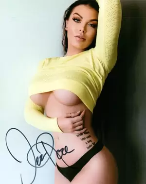 Jessica Rose Nude - Jessica Rose Playboy Instagram Adult Model Signed 8x10 Photo COA Proof 10 |  eBay