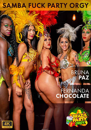 brazil party orgy fuck - Vea Samba Fuck Party Orgy: Bruna Paz And Fernanda Chocolate | Brazil Porn  Movies