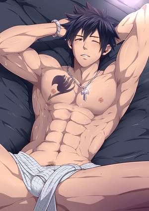 Anime Boy Underwear Gay Porn - r-nyan: Fairy Tail - Gray Fullbuster