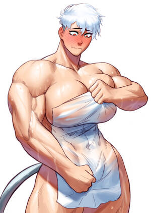 Anime Muscle Girl Porn - Rule 34 - 1girls abs absurd res biceps blush breasts commission dragon ball  embarrassed female female only heavy blush kei (subway gorilla) muscle  muscle tone muscles muscular muscular arms muscular female muscular