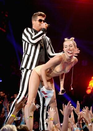 Big Boobs Porn Miley Cyrus - Were Miley's MTV awards moves really that shocking? | Metro News