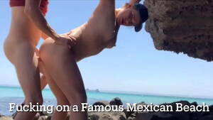 celebrity beach fuck - Sex On The Beach / Public Fucking & Cum Swallow on a Famous Mexican Playa  (Full video on RED) - XVIDEOS.COM