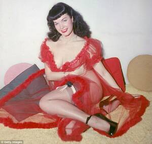 Betty Paige Sex - What happened to Bettie Page? Iconic pinup reveals personal life in new  documentary | Daily Mail Online