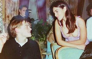 monica beluchi - Leonardo DiCaprio and Monica Bellucci at a Versace dinner during Paris  Fashion Week, July 1995 : r/OldSchoolCool