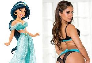 Disney Porn Stars - Porn Stars Look Just Like These Disney Princesses (Photo Gallery)-Please  check the