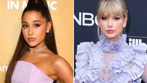 Ariana Grande Hand Job Porn - Ariana Grande Supports Taylor Swift Amid Scooter Braun Dispute