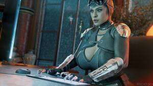 Injustice Catwoman Porn 3d - Rigid3D - Gotham Threesome - DC Injustice â€¢ Free Porn Comics