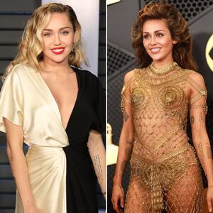 Miley Cyrus Big Tits - Did Miley Cyrus Get Plastic Surgery? Before, After Photos | Life & Style