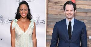 Melissa Fumero Porn - Bill Hader Helped Melissa Fumero Stop Freaking Out About Her Pregnancy