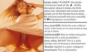beyonce upskirt ass - Klara Kristin from Calvin Klein's upskirt ad DEFENDS the controversial  image | Daily Mail Online