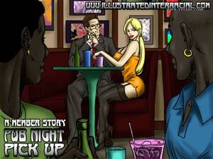cartoon black cock slut pregnant - Page 1 | illustratedinterracial_com-comics/pub-night-pick-up | Erofus - Sex  and Porn Comics