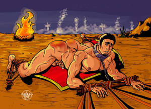 extreme yaoi spanking - Nice yaoi-esque stuff. I've not encountered this artist before. I like!