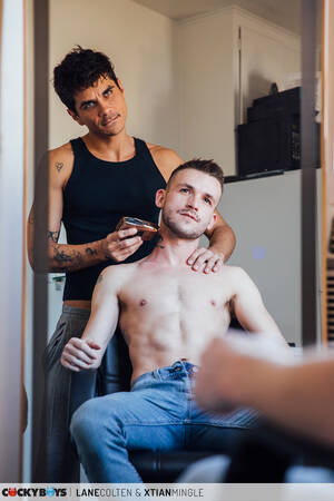 Haircut Porn Gay - Christian Mingle Gives Lane Colten A Haircut Before Fucking His Ass |  STR8UPGAYPORN