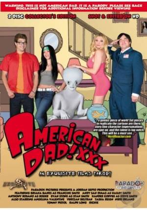 Cartoon Porn Dvd - American Dad XXX Parody DVD