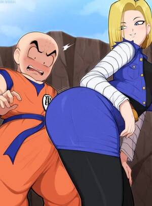 Android 18 Anal Porn - Krilln and Android 18's First Meeting â€“ afrobull Hentai Manga - Hentai18