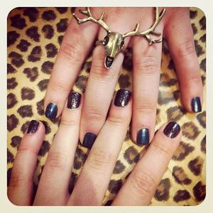 big smoke porn black - Nail Polish Porn: The Black Knight & The Big Smoke January 7, 2012