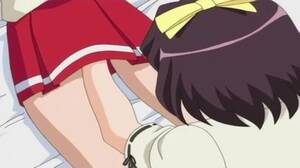 anime girl lesbian pussy licking - Can I slither under that skirt to finish her off