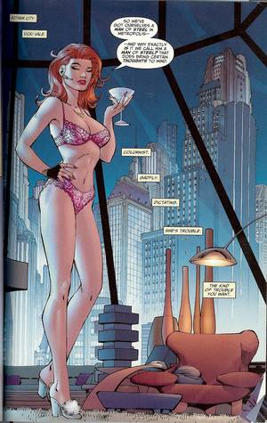 library cartoon porn - Look it's Vicki Vale getting ready for a date with Bruce Wayne