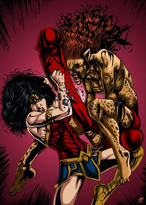 Cheetah Wonder Woman Futa Porn - Futa Cheetah VS. Wonder Woman by MutantPrawn - Hentai Foundry