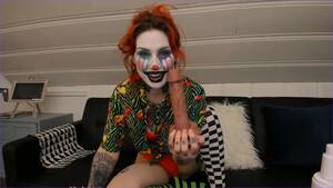 Clown Sex Gf - Slutty spice gf finds clown porn mean bratty joi xxx video