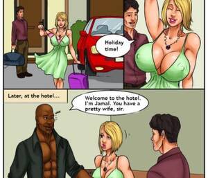 cheating interracial hentai - Cheating Big Tit Slut Wife | Erofus - Sex and Porn Comics