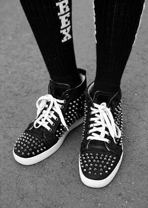 Black Girls In Sneakers Porn - Spikes Sneakers #fashion | Christian louboutin shoes, Cheap christian  louboutin, Christian louboutin sneakers