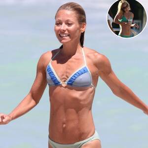 candid nude beach blondes - Kelly Ripa Bikini Pictures: Sexiest Swimsuit Photos