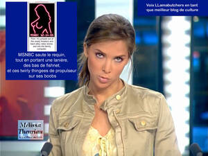 Melissa Theuriau Porn Captions - The LLama Butchers: December 2005 Archives