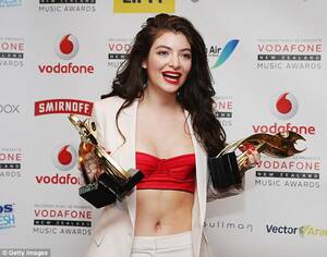 Lorde Porn - Lorde makes friends with porn star James Deen on Twitter | Daily Mail Online