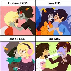 Homestuck Funny Porn - homestuck: Kiss Meme by ~quasiarti on deviantART