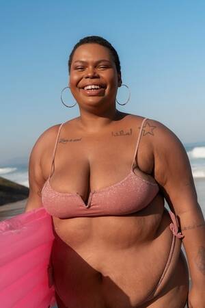 chubby amateur nude beach girls - 90,000+ Bikini Fat Woman Pictures