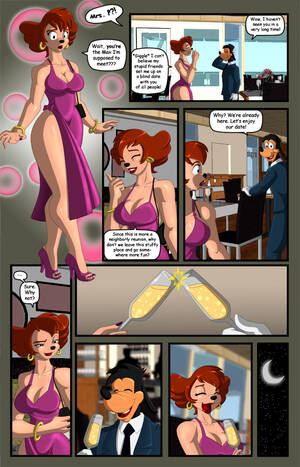 Mrs P Cartoon Porn - Goofy Date- Dreamweaver - Porn Cartoon Comics