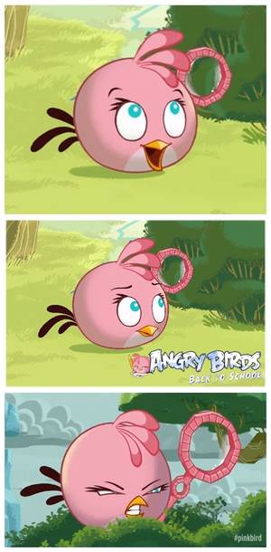 Angry Birds Nerd Porn - Angry Birds : Pink Bird
