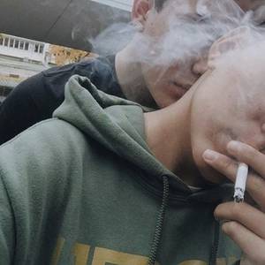 cigarette couple - Photography