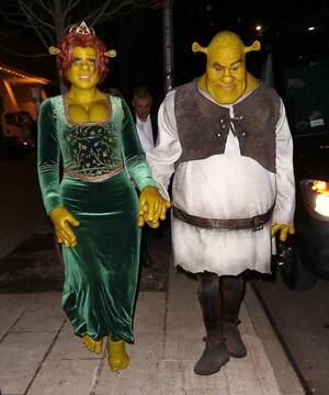 Fiona Cosplay Shrek 2 Porn - This Fiona and Shrek cosplay : r/oddlyterrifying