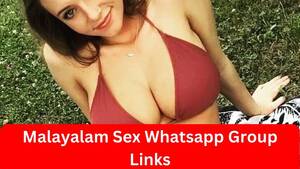 mallu nude sex group - 1000+ Active Malayalam Sex WhatsApp Group Links - (2023)