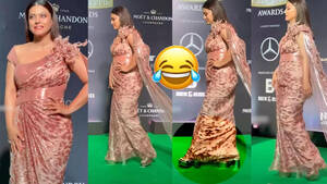 india kajol xxx - Kajol Viral Video: LOL! 48-year-old Kajol struggles to walk in tight dress,  high heels | Hindi Movie News - Bollywood - Times of India