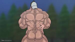 Animated Bodybuilder Porn - Hot Animation: Two Friends and a MuscleGrowthâ€¦ ThisVid.com