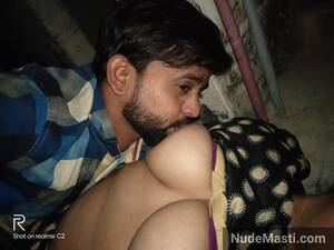 indian girl sucking tits - Nude desi girl big boobs sucked in abandond building hot xxx pics