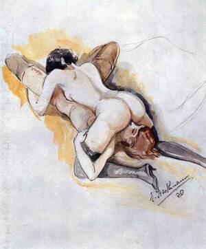 art pussy eating - Eating pussy erotic art - Adult gallery.