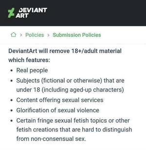 Deviantart Bdsm Porn - Deviantart will be mass deleting ALOT of 18+ art from the site :  r/DataHoarder