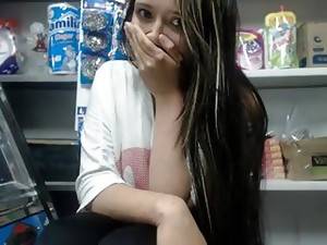 Masturbate With Vibrator - Teen At Work Vibrator Masturbation 6