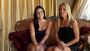 lesbian femdom mother - Great mom-daughter lesbian femdom at home - Hell Moms
