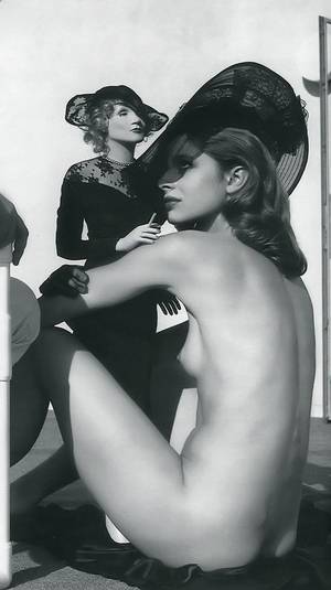 black celeb nude beach - Nastassja Kinski by Helmut Newton (with a Marlene Dietrich doll) (nude)