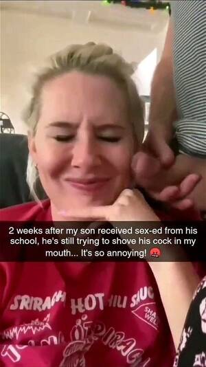 Mom Blowjob School - Watch who's that milf??? mom blows her son in snapchat - Milf, Blowjob,  Stepmom Porn - SpankBang